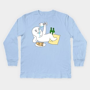 Todays Meme Prequel - Moh Chillax Kids Long Sleeve T-Shirt